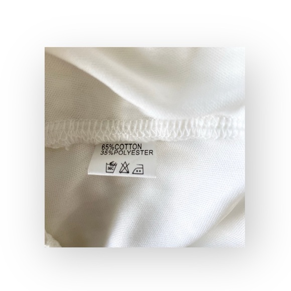 new LF One Way ✌︎︎ Festival Crochet Halter Spaghetti Strap Crop Top ✌︎︎ White - Picture 12 of 15